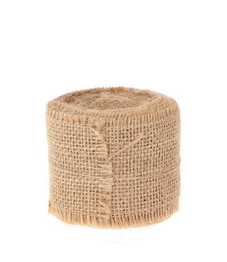 4A Natural brown jute ribbon | Width 50 millimetres | Length 5 metres | Per piece