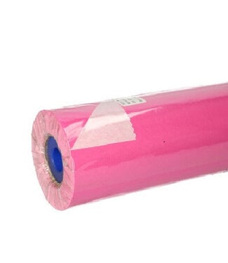 4A Fuchsia wit papier op rol | Breedte 25 centimeter | 50 gram/m² | Per 1.25 kilo