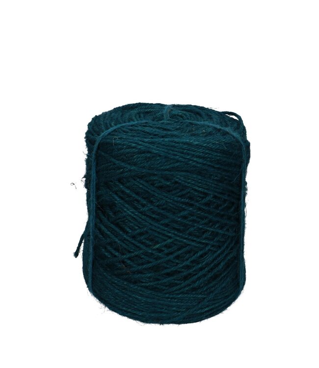 Blauw Flax koord draad | Diameter 3.5 millimeter | Gewicht 1 kilo | Per stuk te bestellen