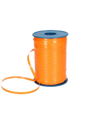 4A Ruban Frisé Orange | Largeur 5 millimètres | Longueur 500 mètres | Par pièce