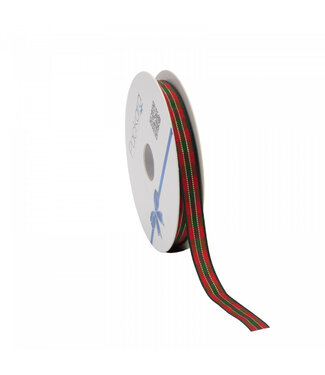 4A Christmas Ribbon Check | Width 10 millimetres | Length 15 metres | Per piece