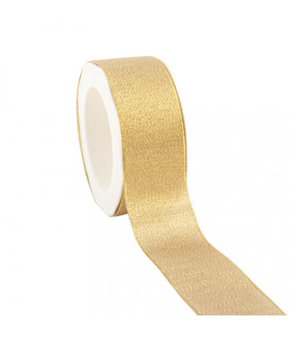 4A Gold Christmas Ribbon Flare | Width 38 millimetres | Length 20 metres | Per piece