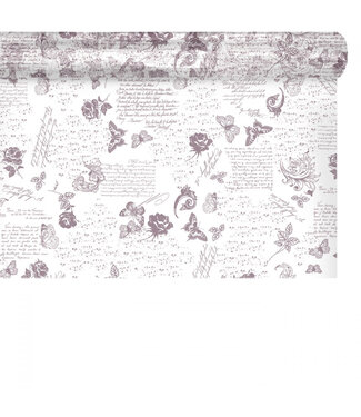 4A Film lilas sur rouleau motif floral motif papillon | Largeur 80 centimètres | Longueur 100 mètres | Par pièce