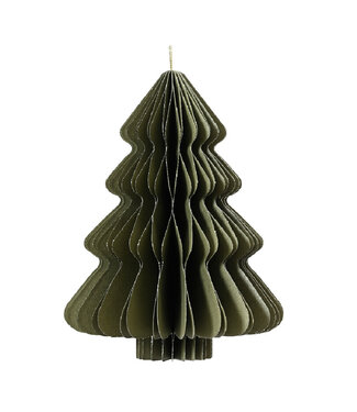 4A Groene papieren kerstboomhanger | Hoogte 40 centimeter | Per stuk