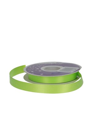 4A Ruban polyseta vert citron | 19 mm | Longueur 91 mètres | Par pièce