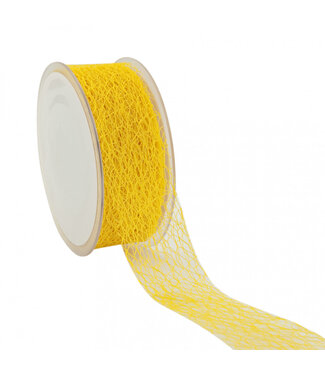 4A Yellow honeycomb ribbon | Width 38 millimetres | Length 20 metres | Per piece