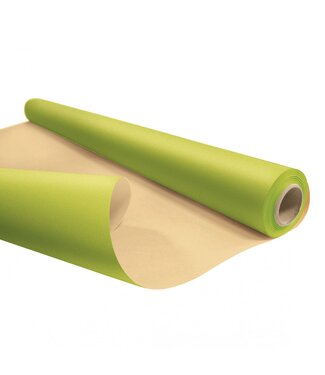 4A Green waterproof paper on a roll Eco | Width 80 centimetres | Length 25 metres | Per piece