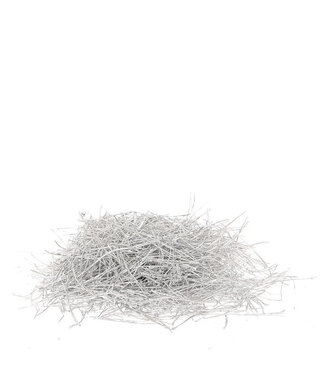 4A Aiguilles de pin décoratives argentées pour Noël | Poids 100 grammes | Par pièce