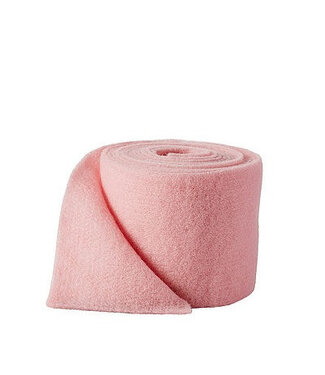 4A Light pink felt ribbon | Width 150 millimetres | Length 5 metres | Per piece