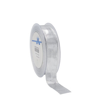4A Silver-coloured ribbon Shine | Width 25 millimetres | Length 25 metres | Per piece