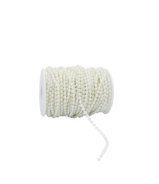 4A Natural white pearl garland | Diameter 4 millimetres | Length 20 metres | Per piece