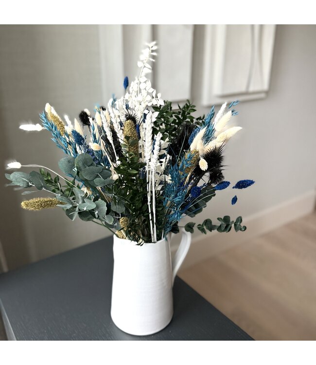 Bouquet de fleurs séchées "New South" | Longueur ± 65 centimètres | À commander à l'unité