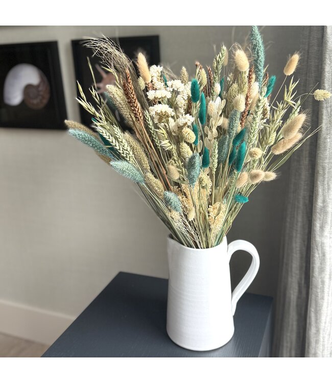 Bouquet de fleurs séchées "Zanzibar by Sylvana" | Longueur ± 65 centimètres | Disponible à l'unité