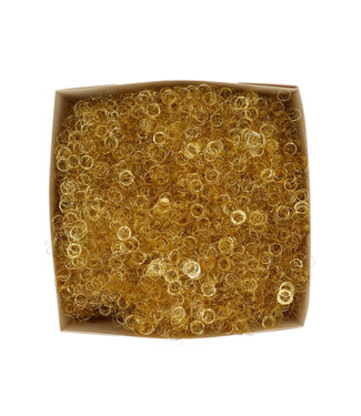 4A Gold-coloured angel hair deco | Weight 200 grams | Per piece
