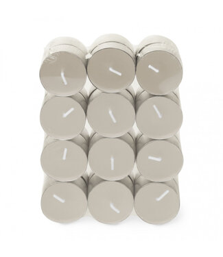 4A Grey scented candle tealight votive tomorrow | Per 24 pieces