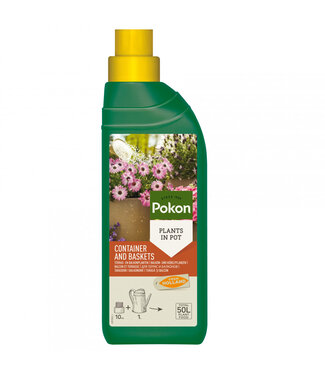 4A Soins Pokon Engrais pour terrasse et balcon vert | Contenu 500 millilitres | Par pièce