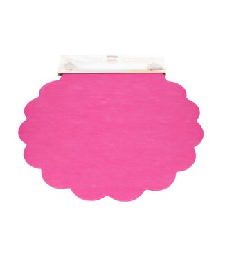 4A Fuchsia Textile Blumella non tissé | Diamètre 44 centimètres | Par 25 pièces
