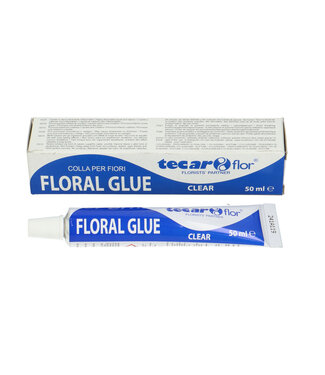 4A Colle florale naturelle transparente | Contenu 50 millilitres | Par pièce