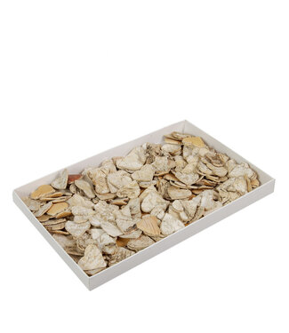 4A Decorative birch wood heart | Diameter 25 millimetres | Per 200 pieces