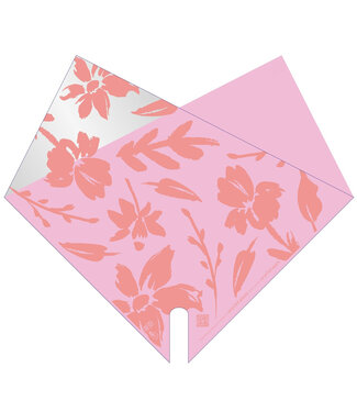4A Pink Covers Elynn | PCR recycled plastic | Size 40 x 40 centimetres | Per 50 pieces