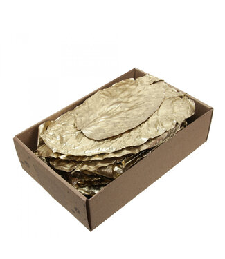 4A Gold-coloured Salam leaf decor | Per 100 pieces
