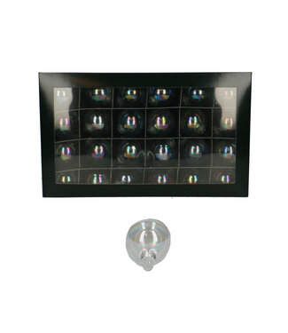 4A Boule de Noël 40mm transparent x48 | Par pièce
