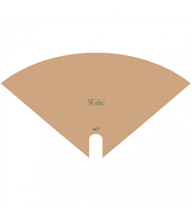Natural Brown Kraft Moon Covers | Size 40 x 40 centimetres | Available to order in packs of 50