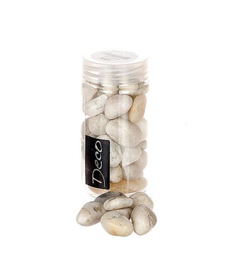 4A Galet Naturel Blanc | Diamètre 10 - 20 millimètres | Contenu 370 millilitres | Par pièce