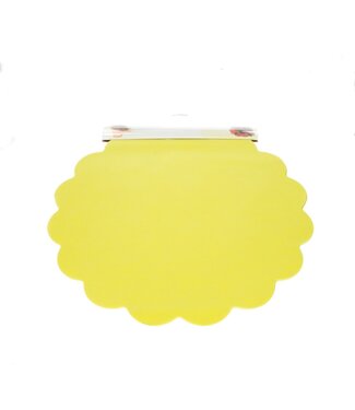 4A Textile jaune Blumella non tissé | Diamètre 44 centimètres | Par 25 pièces