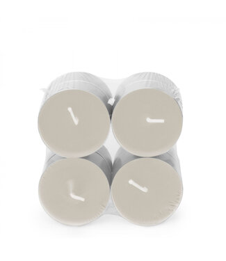 4A Grey scented candle maxi light tomorrow | Per 8 pieces