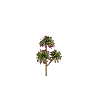 4A Green Echeveria artificial plant | Height 27 centimetres | Per piece