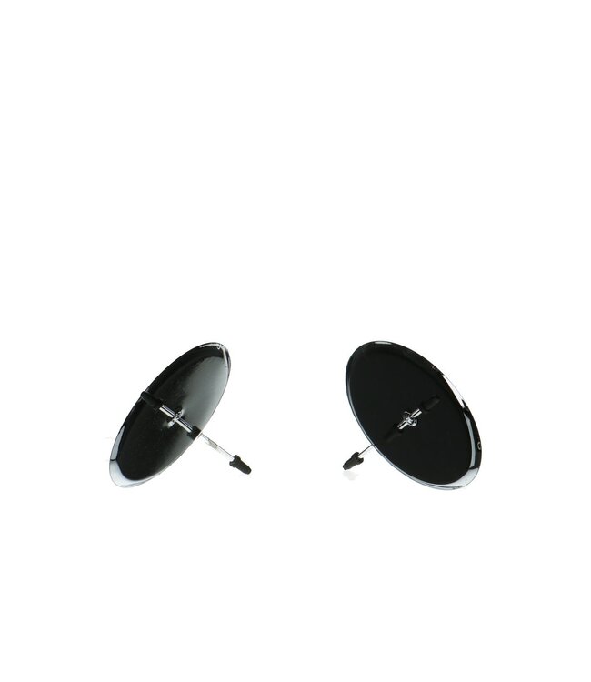 Silver-coloured candle holder | Diameter 6 centimetres | Available to order in sets of 4
