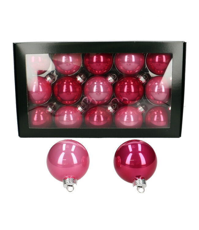Boule de Noël 60mm perle x30 | Disponible à l'unité
