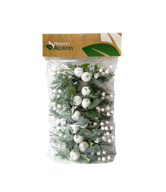 4A Pique-pomme blanc naturel | Longueur 15 centimètres | Largeur 3 centimètres | Par 12 pièces
