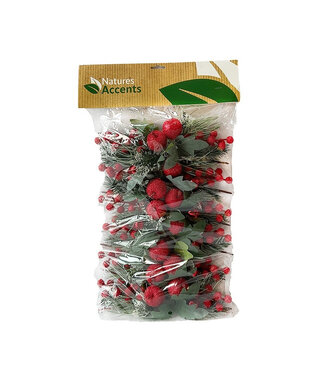 4A Red Apple Pick | Length 15 centimetres | Width 3 centimetres | Per 12 pieces