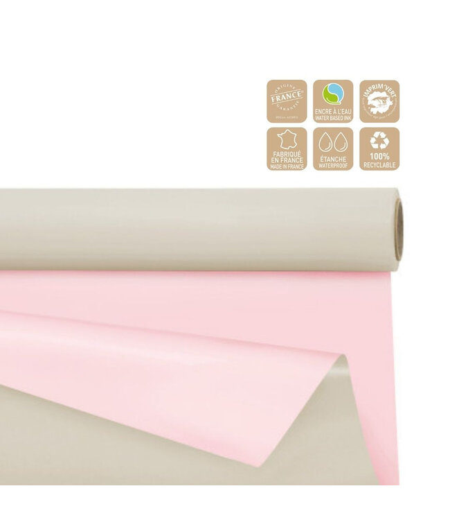 Double-sided matte Film on roll uni | Width 80 centimetres | Length 40 metres | Available per piece