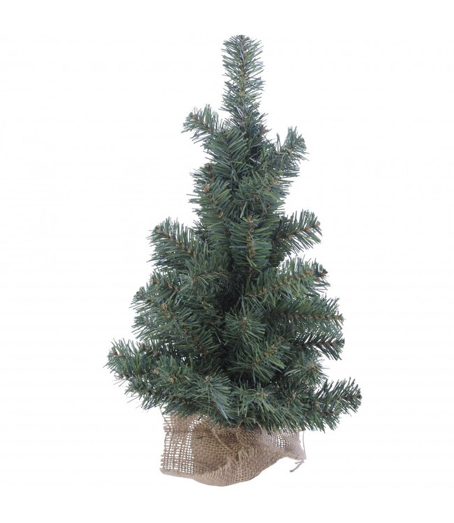 Arbre de Noël artificiel vert | Hauteur 60 centimètres | À commander par lot de 6 pièces