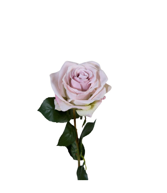 Lilac Rose artificial flower | Rosa artificial flowers | Length 54 centimetres | Available to order in sets of 6