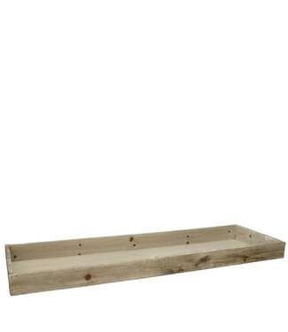 4A Plateau en bois brun clair | Dimensions 60 x 20 x 4 centimètres | Par 4 pièces