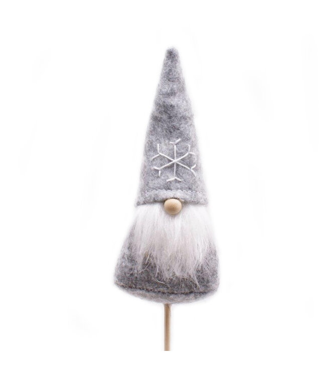 Piquet gris Santi | Longueur 50 centimètres | Diamètre 10 centimètres | Commande par 25 pièces