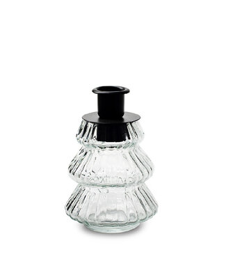 4A Bougeoir de Noël naturel Nordmann | Diamètre 8,5 centimètres | Hauteur 12 centimètres | Par 12 pièces