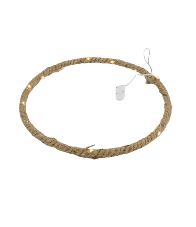 Suspension LED décorative brun clair en forme d'anneau | Diamètre 30 centimètres | Commande par lot de 6 pièces