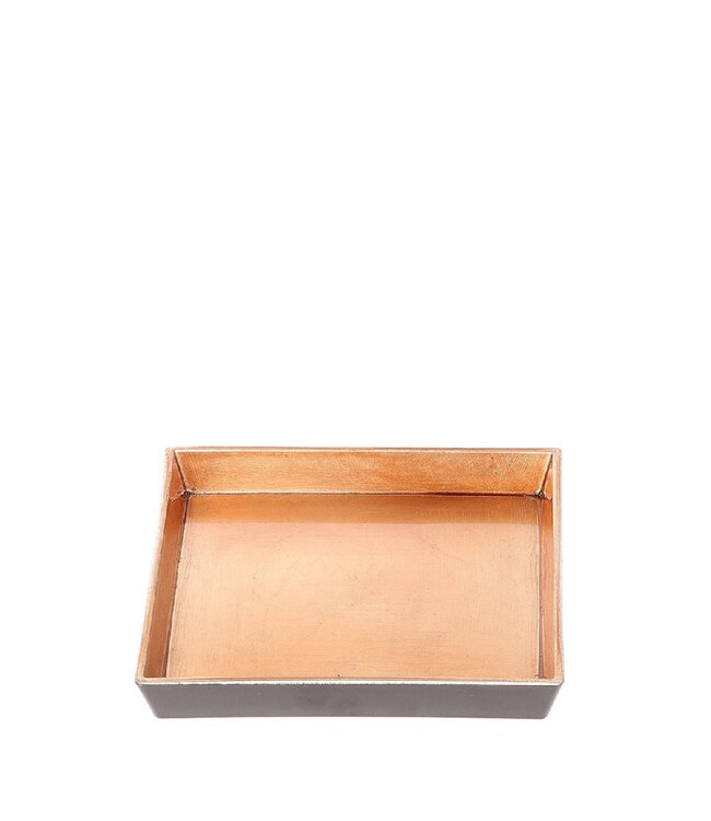 Bol en mélamine dorée pour Noël | Diamètre 12 centimètres | Hauteur 2 centimètres | Commande par lot de 12 pièces