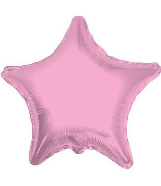 4A Fête Rose Clair ! Ballon Étoile | Diamètre 45 centimètres | Par 10 pièces