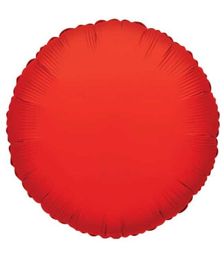 4A Fête Rouge ! Ballon Rond | Diamètre 45 centimètres | Par 10 pièces