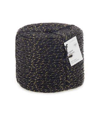 4A Black paper luxury Cord | Diameter 1 millimetre | Length 40 metres | Per piece