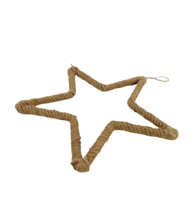 Christmas star hanging decoration | Length 40 centimetres | Available to order in sets of 10