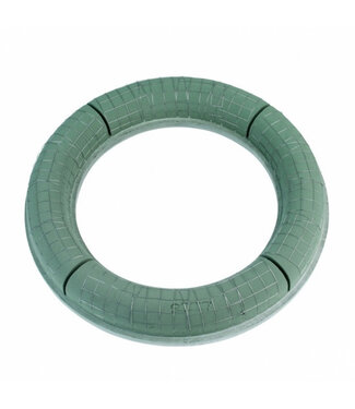 4A Green Oasis floral foam wreath | Diameter 52 centimetres | Pack of 2