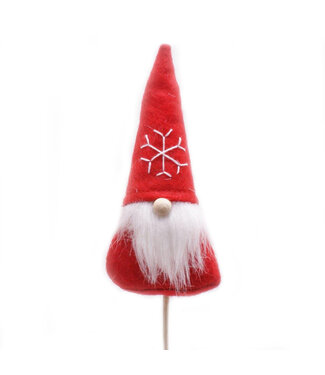 4A Red Santi stick-in | Length 50 centimetres | Diameter 10 centimetres | Per 25 pieces