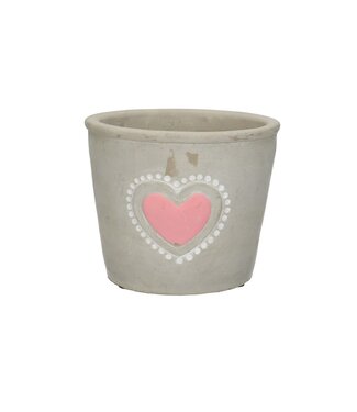 4A Natural ceramic pot | Size 13 x 11 centimetres | Per 6 pieces